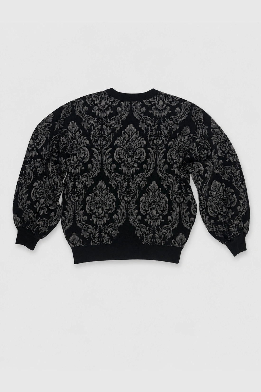 HARE Sudadera de punto jacquard damasco