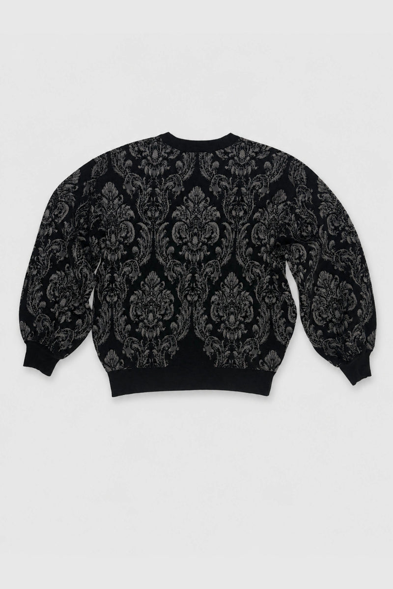 HARE Damask Jacquard Knit Sweatshirt