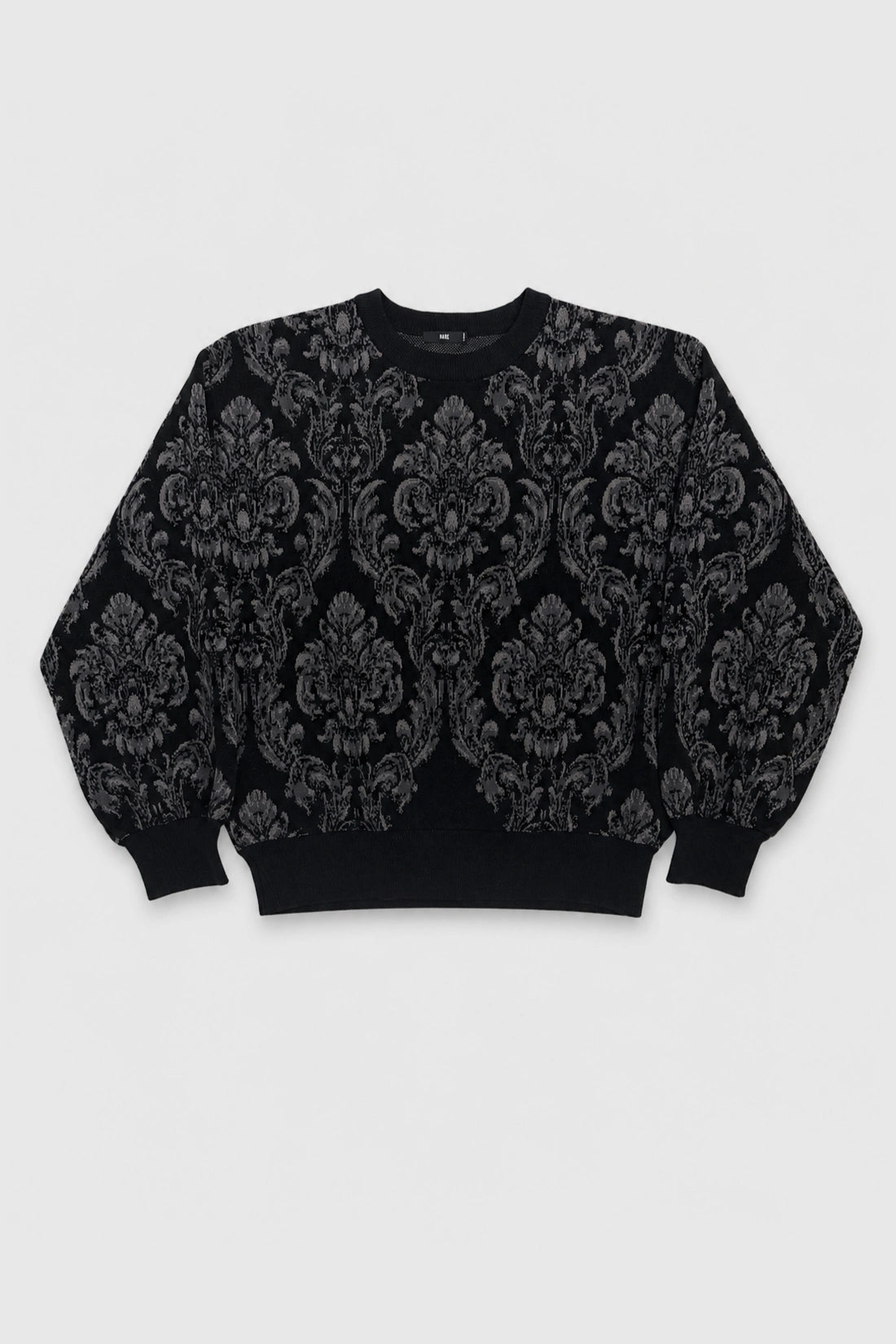 HARE Sudadera de punto jacquard damasco