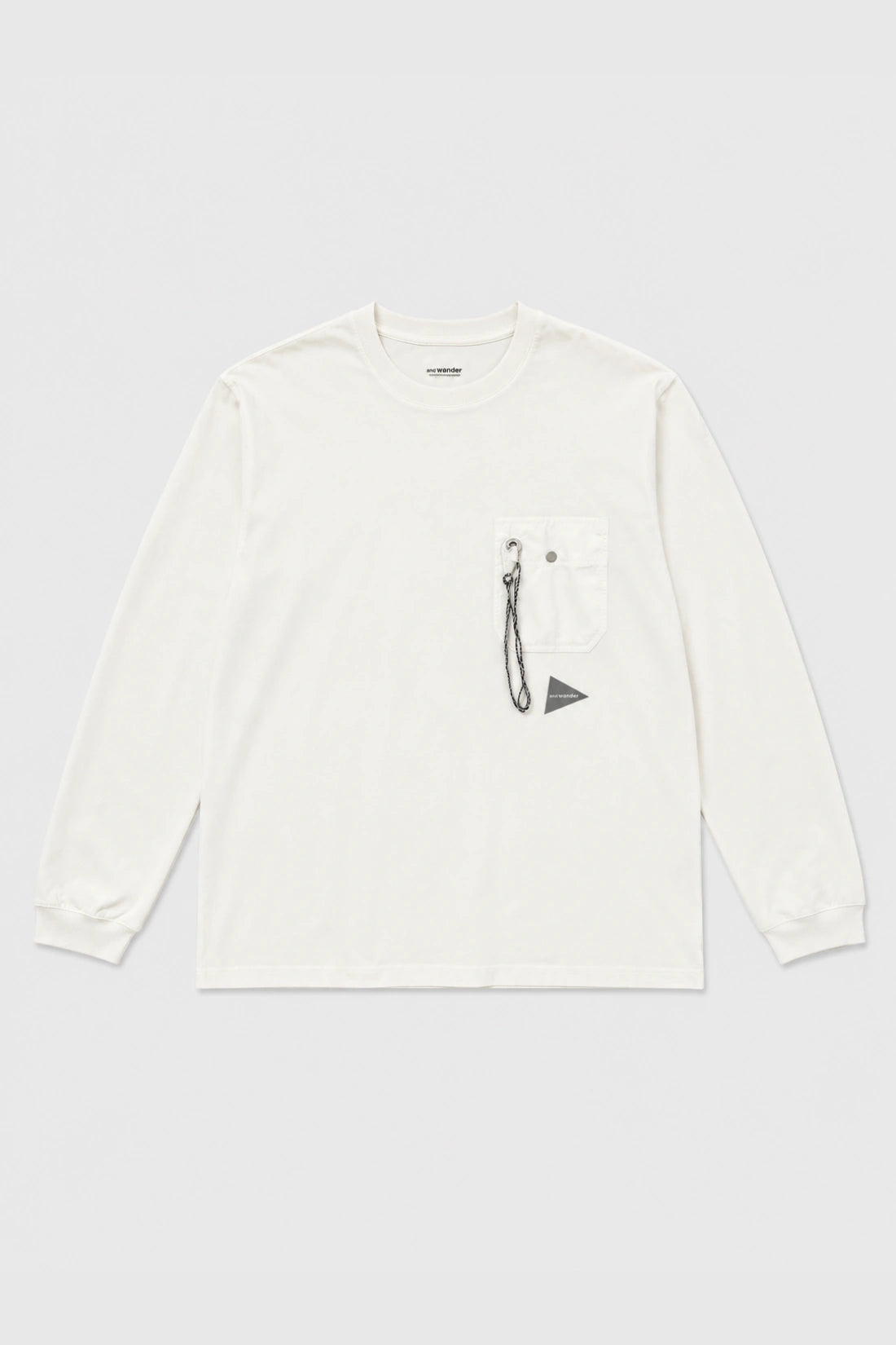 and wander COOLMAX® Utility Pocket LS T-Shirt