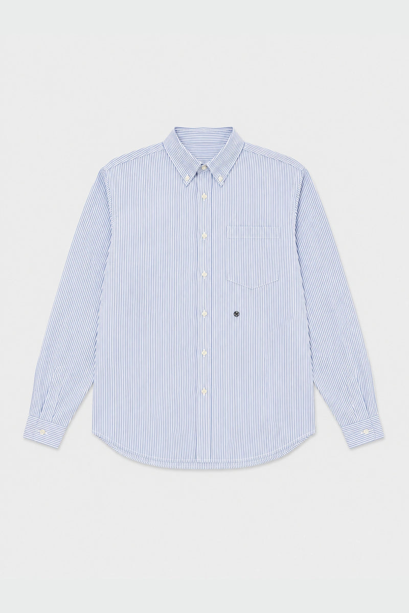 nanamica Button-Down Stripe Shirt
